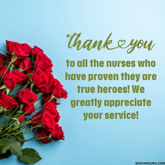 Appreciation Quotes For Nurses