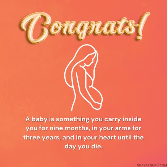 Congratulations Message for Pregnant Friend