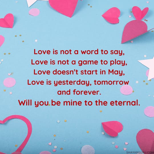 Best love propose messages and quotes
