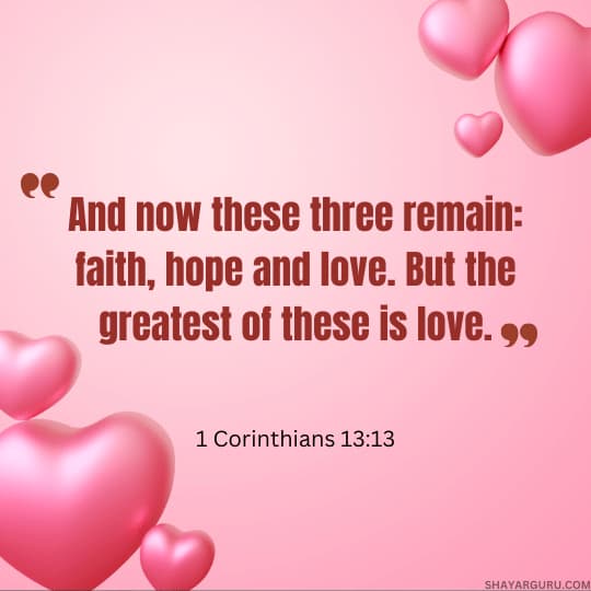 Bible Quote About Love and Trust