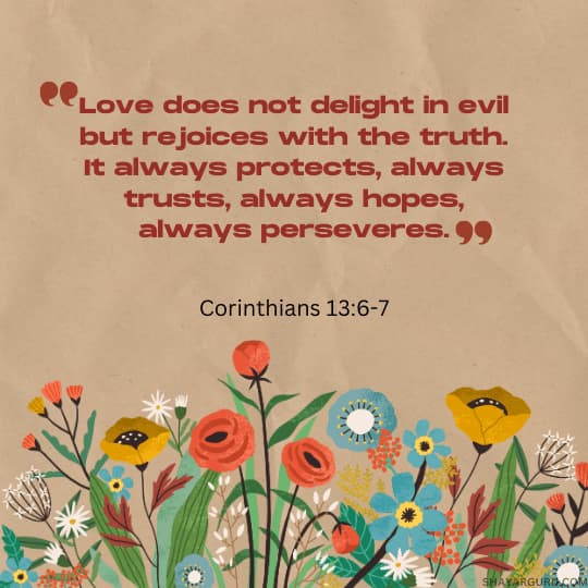 Bible Verse About Love and Trust
