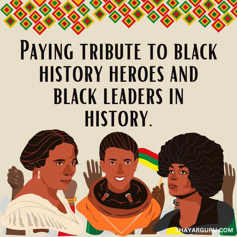 Black History Month Captions