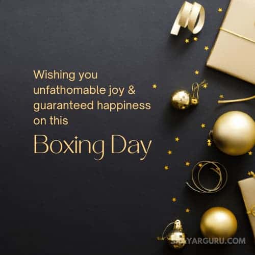 Boxing Day Captions