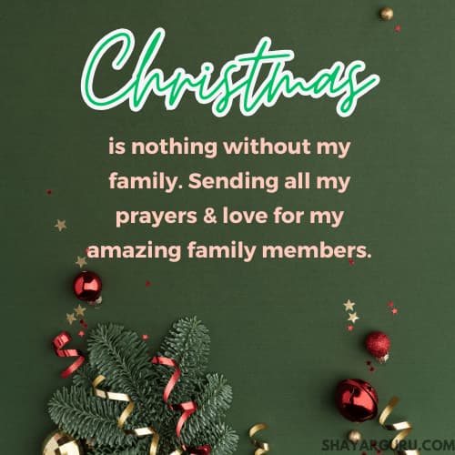Christmas Card Messages for Family