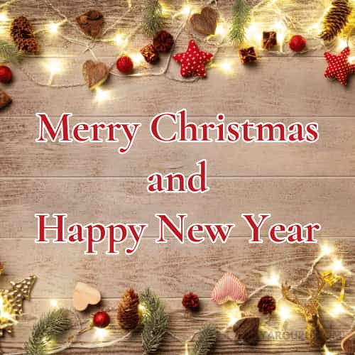 christmas and new year wishes