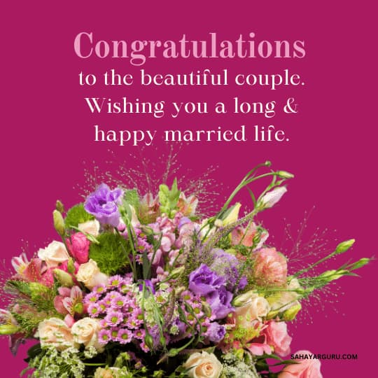 Congratulations Messages on Wedding