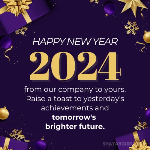 Business New Year Wishes