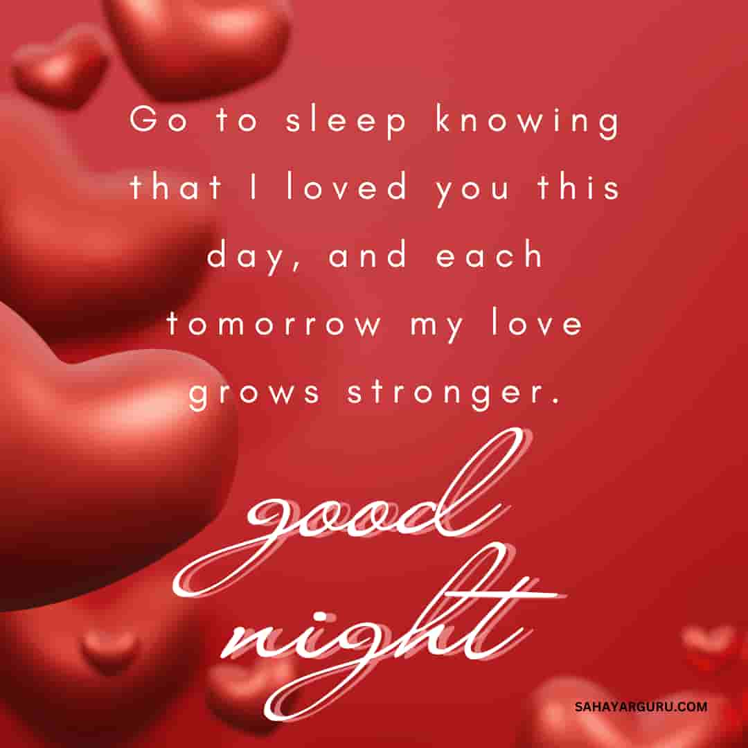 Emotional Goodnight Messages for Girlfriend