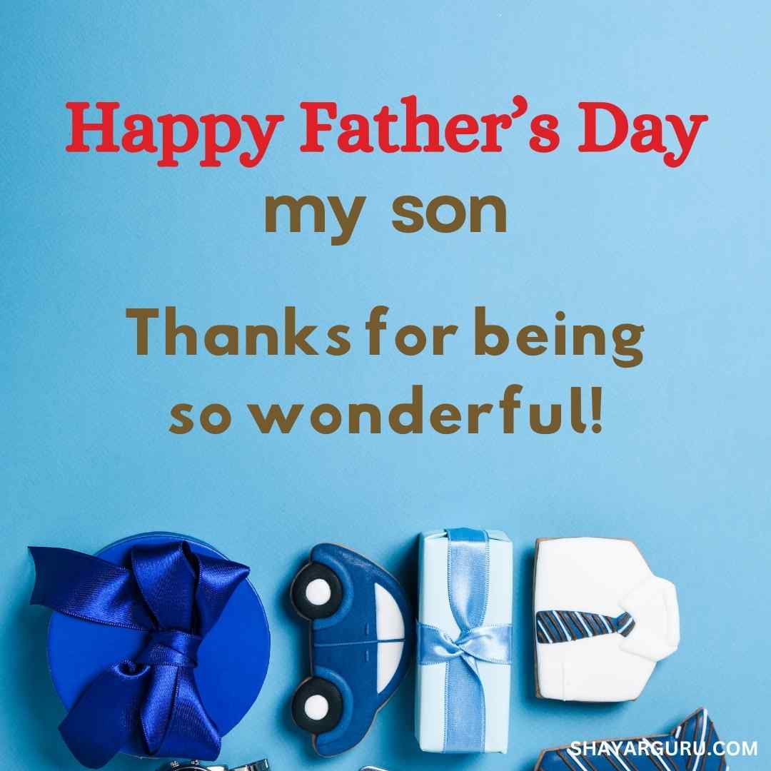 father's day message for son