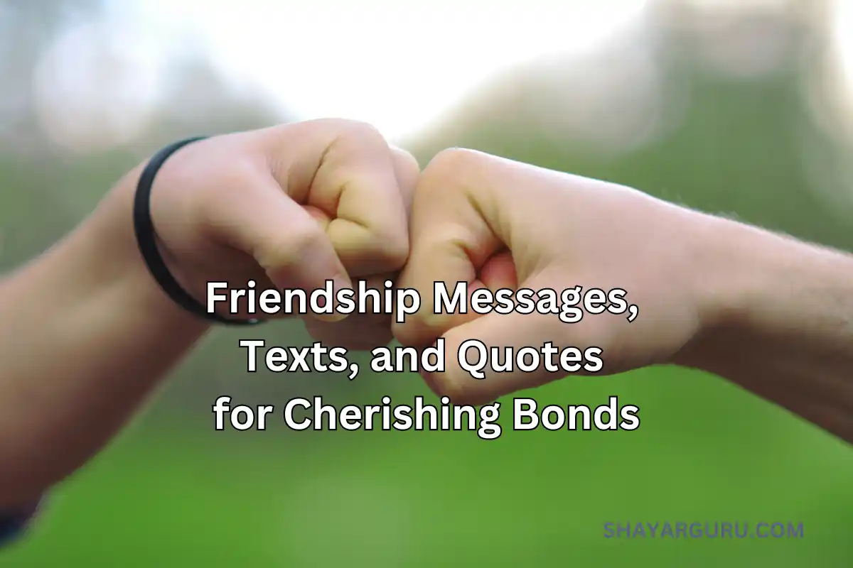 900+ Friendship Messages, Texts, And Quotes For Best Bonds