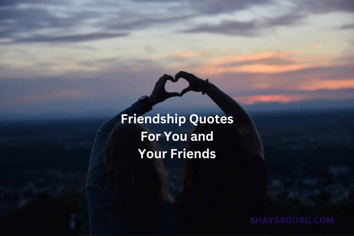 Best 200 Friendship Quotes For You and Your Friends