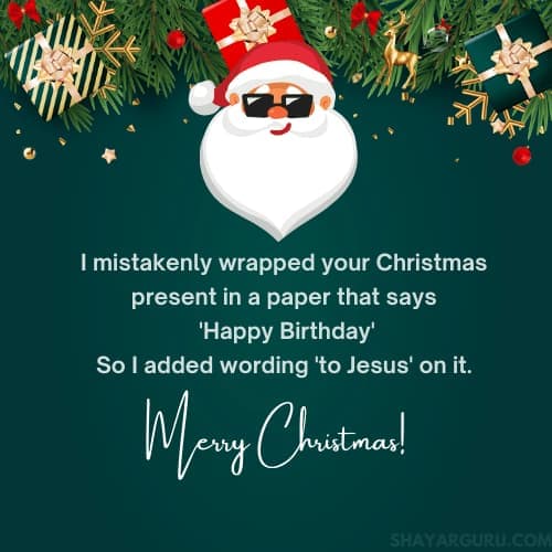 Funny Christmas Wishes For Wife