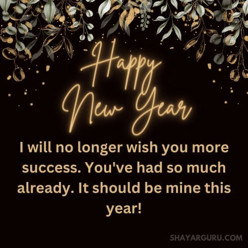 funny new year image message