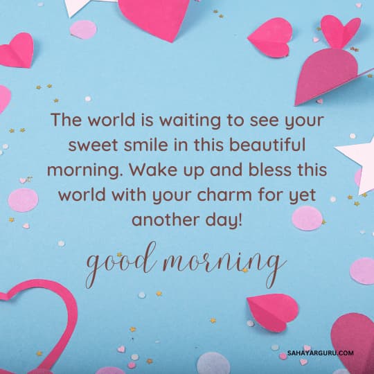 Romantic Good Morning Wishes For Girlfriend