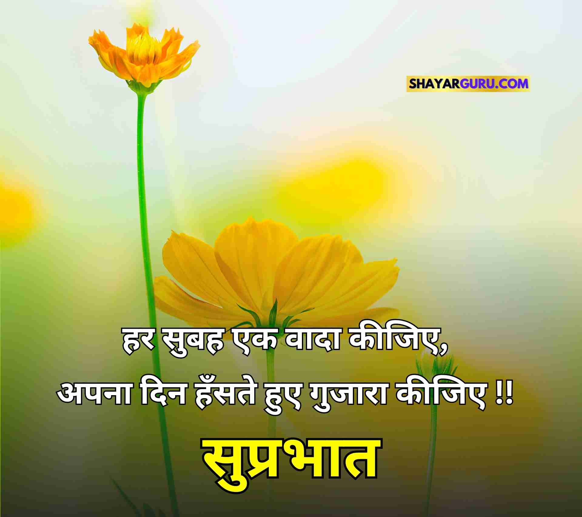 Good Morning Quotes in Hindi Images