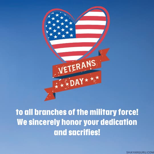 Happy Veterans Day Greetings