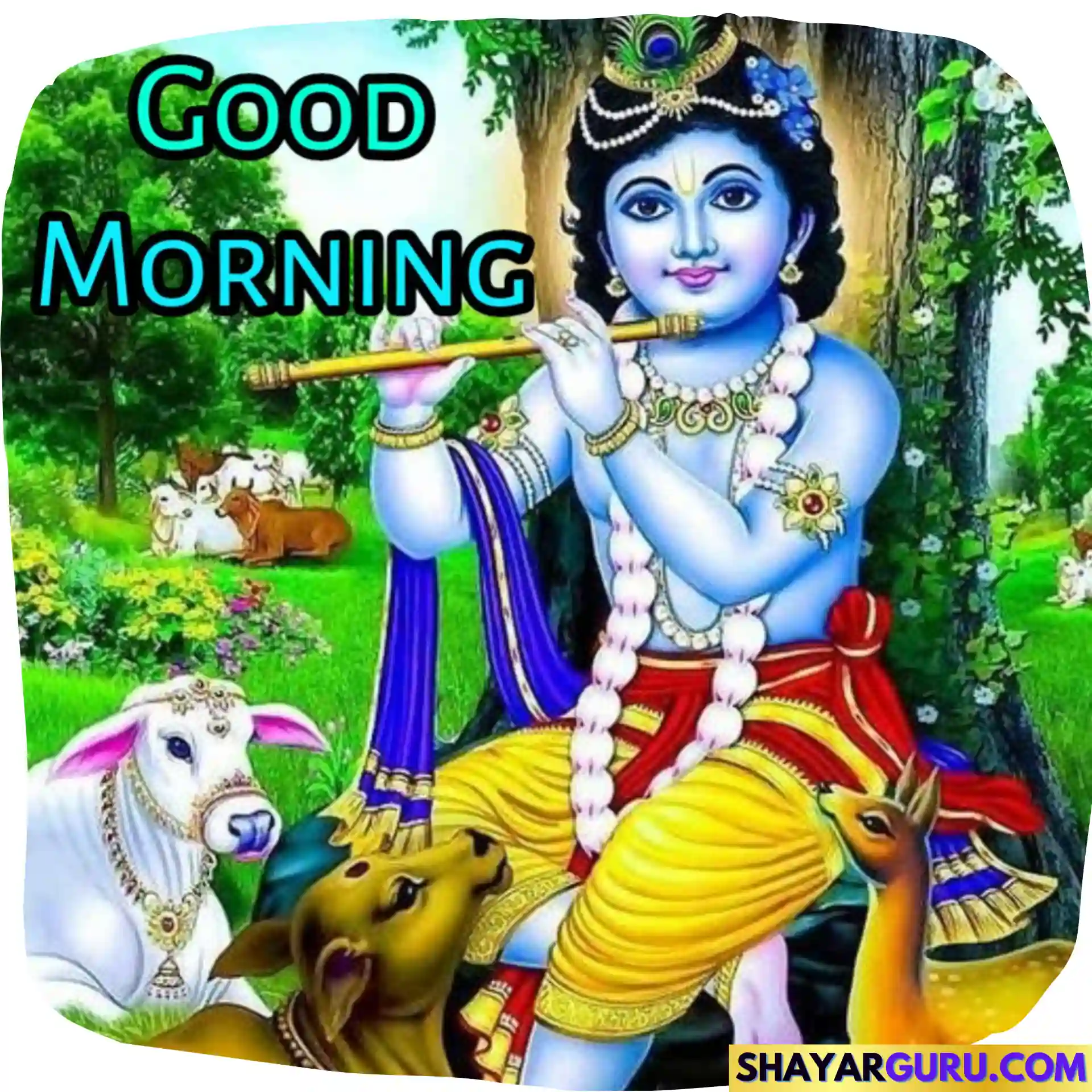 Krishan bhagwan image good morning