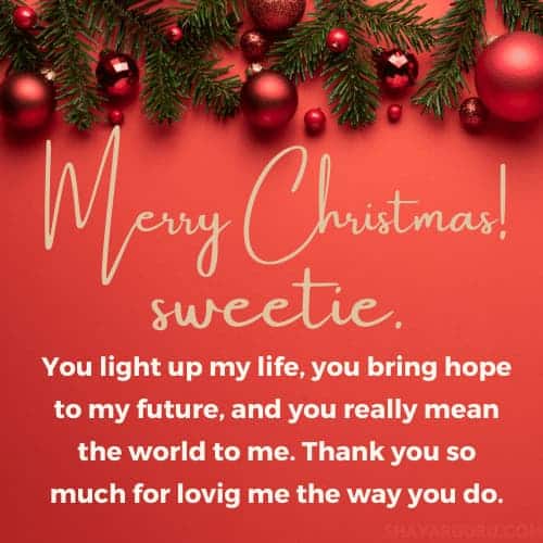 Christmas Love Messages for Girlfriend