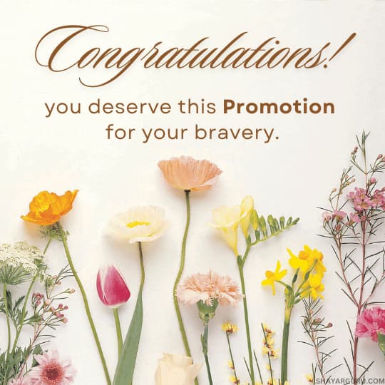 Military Promotion Congratulations Messages