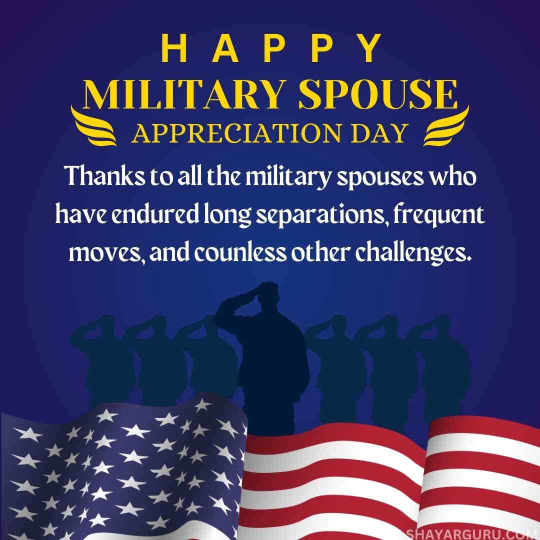 Military Spouse Appreciation Day Message