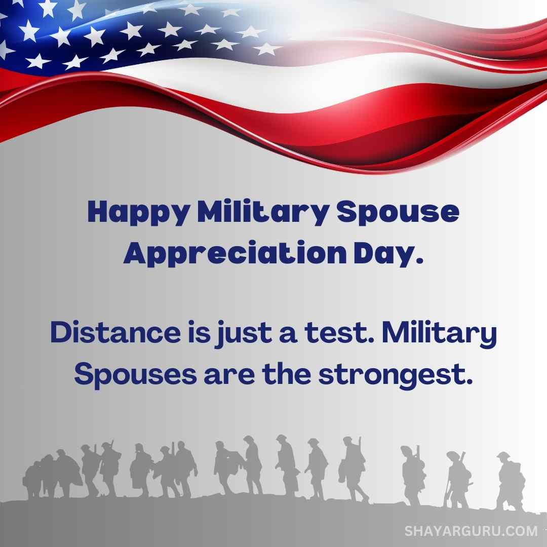 Military Spouse Appreciation Day Messages