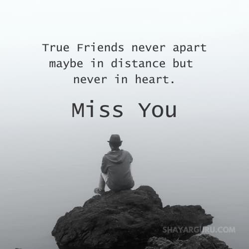 missed you quotes for friends