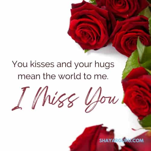 missing you text for him