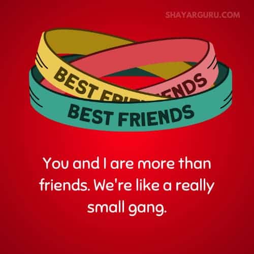 very funny friendship message and quote