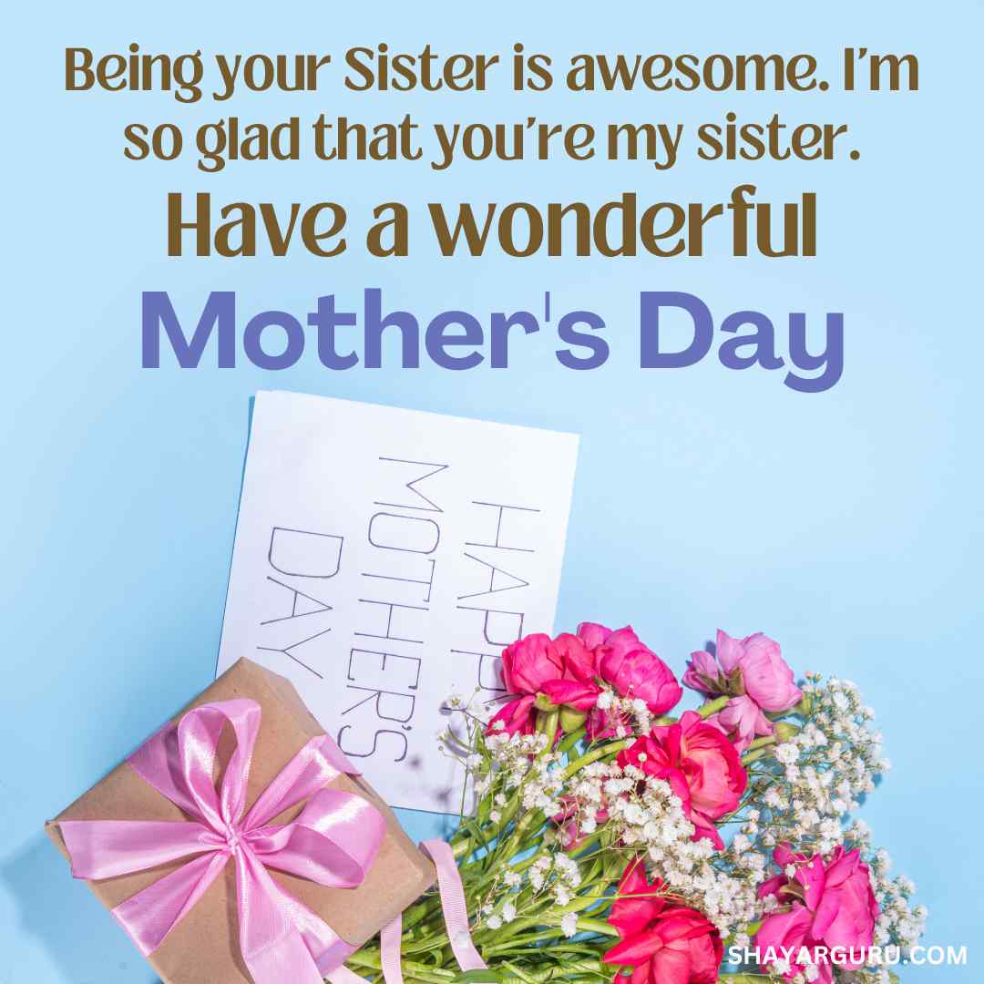Mothers Day Wishes from Sister