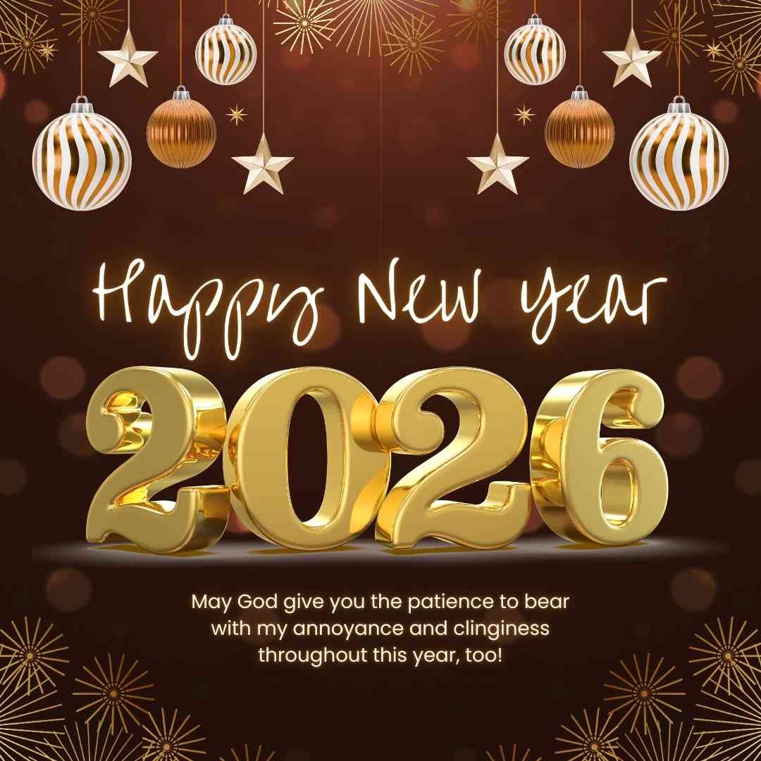 Funny New Year Messages for Her