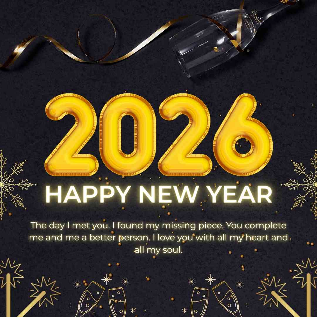 Heart Touching New Year Messages for Girlfriend