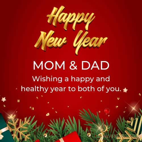 New Year Messages for Parents