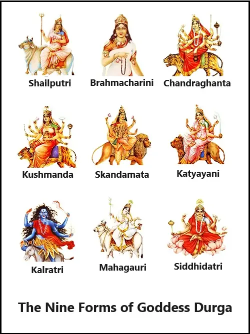 The Nine Forms of Goddess Durga