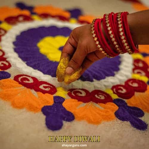 Diwali Rangoli: The Art of Patterns