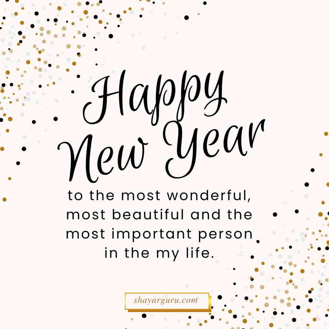 Romantic New Year Love Messages for Husband