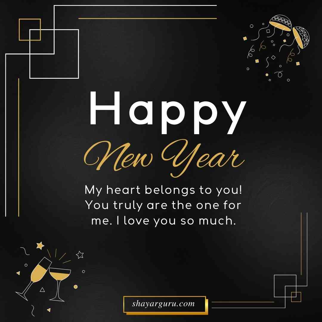 romantic new year messages for my love