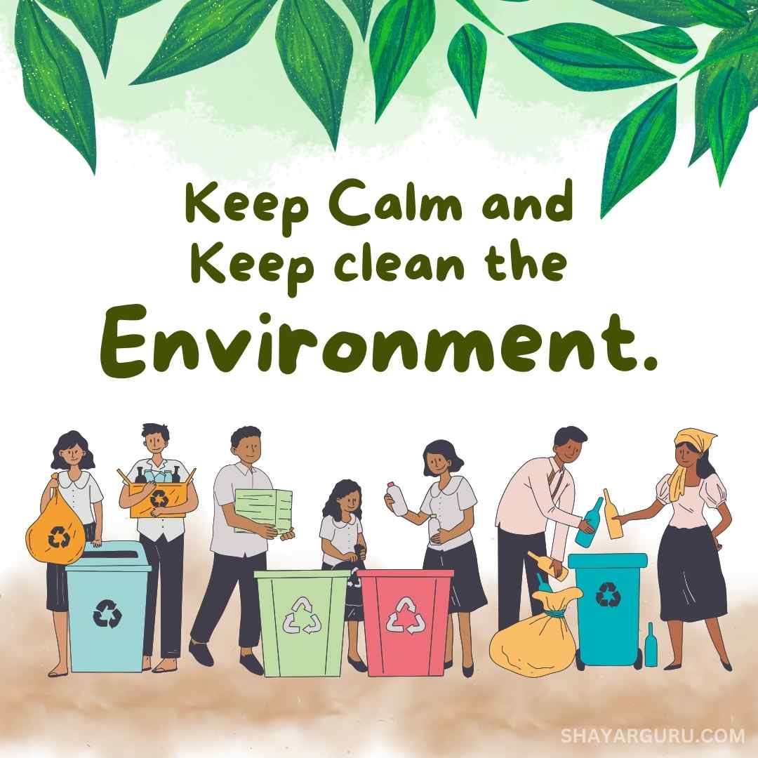 Slogan on World Environment Day