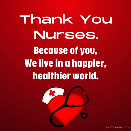 thank you nurses
