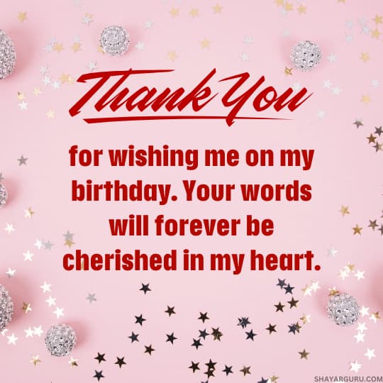 120+ Best Thank You Messages For Birthday Wishes