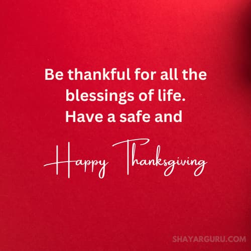 Thanksgiving Holiday Wishes
