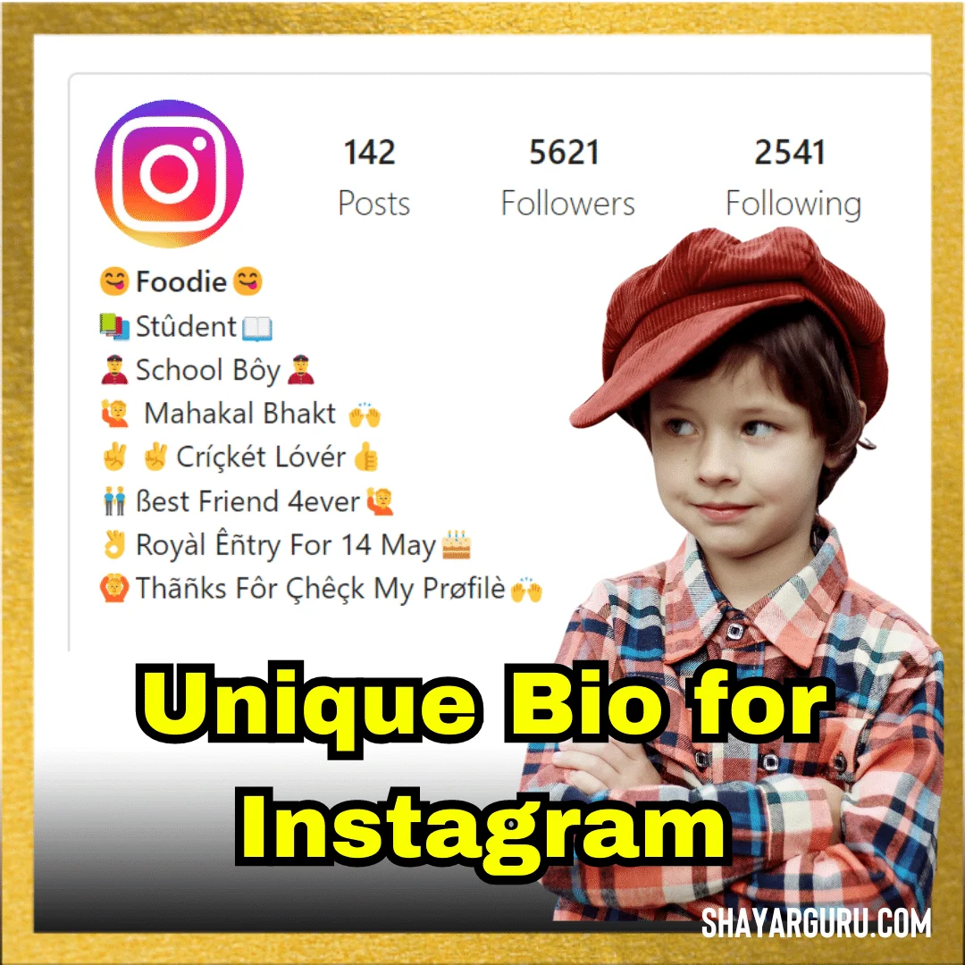 Unique Bio for Instagram