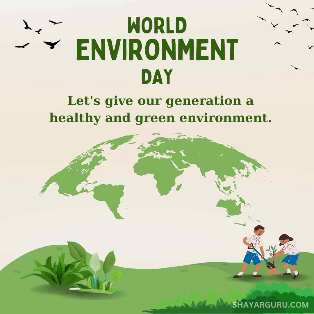World Environment Day Messages for Card