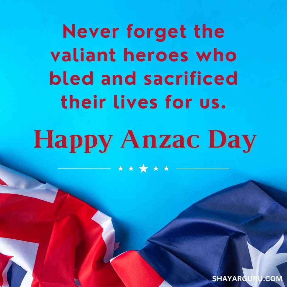 anzac day wishes quotes