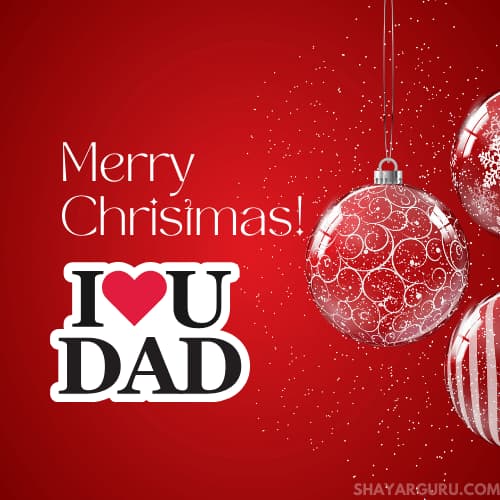 Christmas wishes for dad