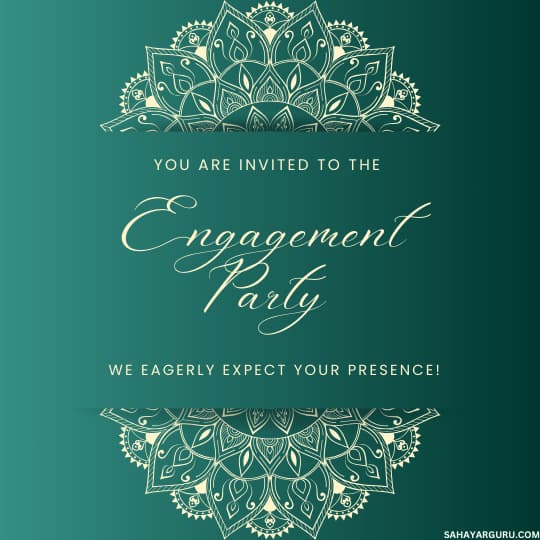 engagment invitation messages and wordings