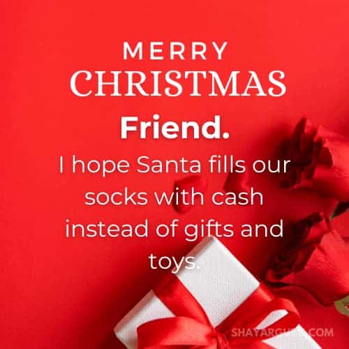 Funny Christmas Wishes for Friends