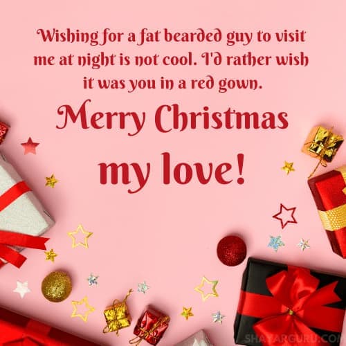 Funny Christmas Wishes for Him