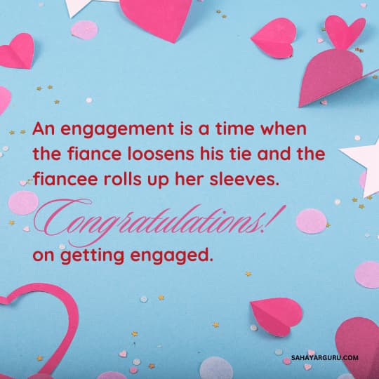 Funny Engagement Wishes For Sister