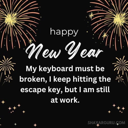 Funny New Year Wishes For Colleagues & Boss