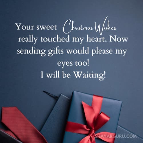 funny replies to christmas wishes